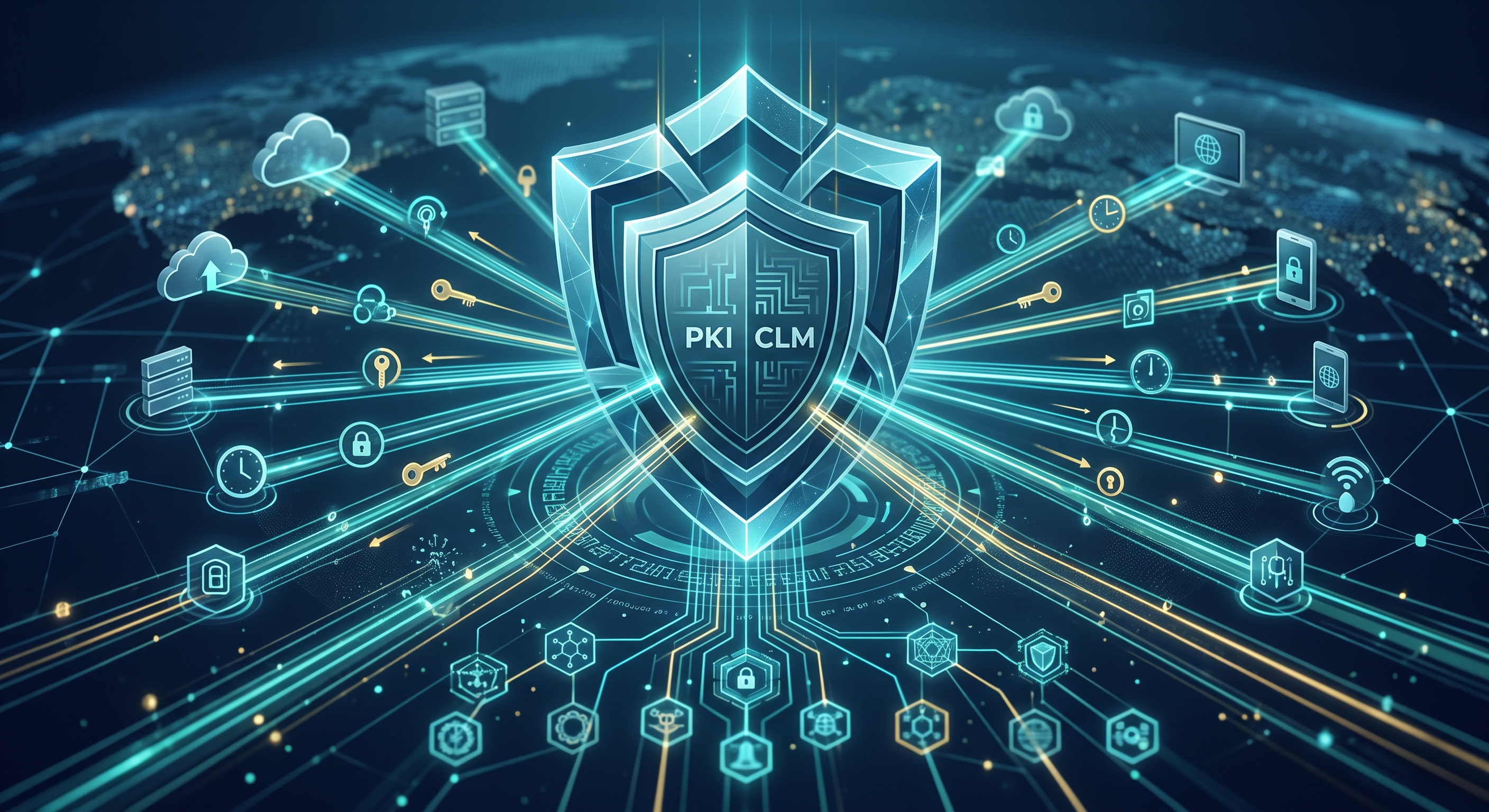 PKI & CLM (Public Key Infrastructure & Certificate Lifecycle Management)